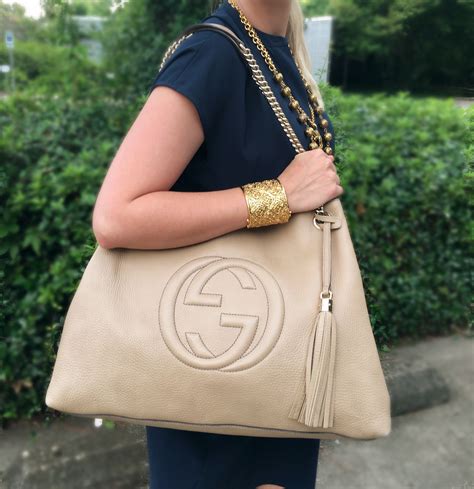 leather gucci tote|Gucci extra large tote bag.